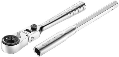 Facom Kompaktratsche 1 4'' mit flexiblem Kopf 180° - r.180pb