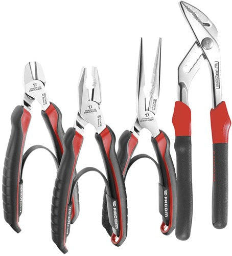 FACOM cpe.a1 Zangensatz | ergonomische Griffe | 4-teilig - cpe.a1pb