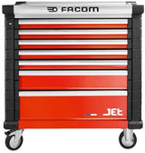 Facom jet gereedschapswagen 7 laden m4 rood - jet.7m4a