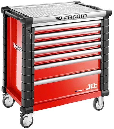 FACOM Jet Werkzeugwagen 7 Schubladen M4 Rot - Jet.7M4A