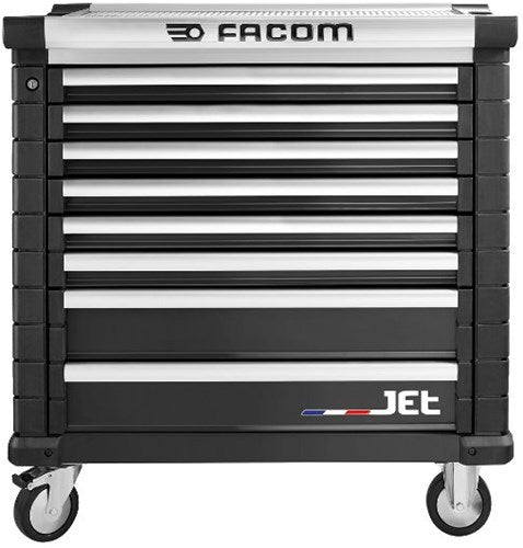 FACOM Jet Werkzeugwagen 8 Schubladen M4 Schwarz - Jet.8nm4a - Jet.8nm4a