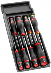 Facom Mod.at1-Modul mit 8 Protwist-Schraubendrehern – Mod.at1