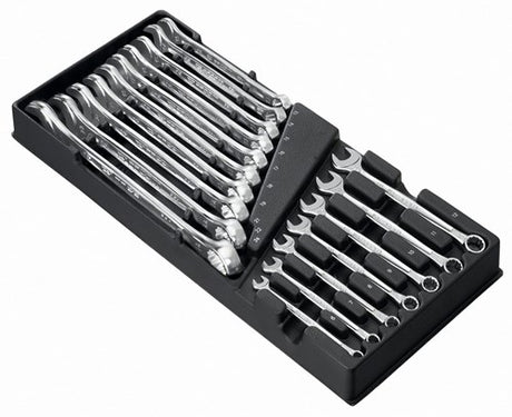 Facom-Modul mit 17 Ringmaulschlüsseln mit OGV-Profil – Mod.440-1xl
