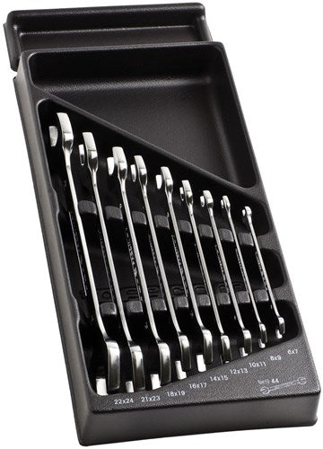 FACOM-Modul mit 9 Gabelschlüsseln von 6 bis 24 mm