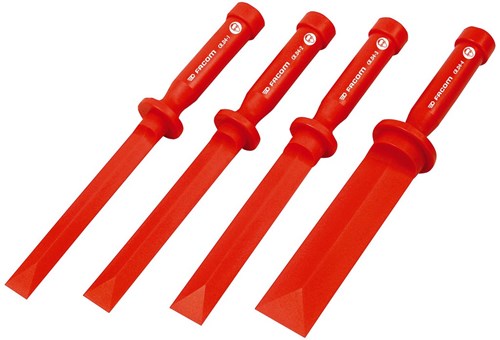Facom-Set mit 4 Kunststoffmeißeln – cr.d4pb