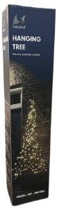 Fairybell hängender LED-Weihnachtsbaum 150 cm 240 LEDs warmweißes Licht schwarz