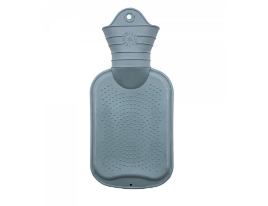 Fairzone Wärmflasche aus Naturkautschuk – FSC – 0,7 l – Grau