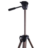 Falcon Eyes Aluminiumstativ + Kopf WT-3570 H165 cm