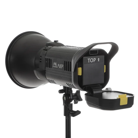 Falcon Eyes Bi-Color LED-Lampe Dimmbar BL-10TD auf Batterie-Demo