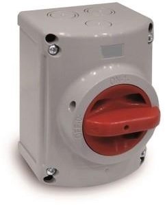 Enzo Famatel Wartungsschalter 2p 32a 131x96x105mm IP65 - 4010170
