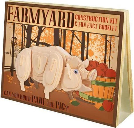 Asmodee Schweinebausatz aus Holz