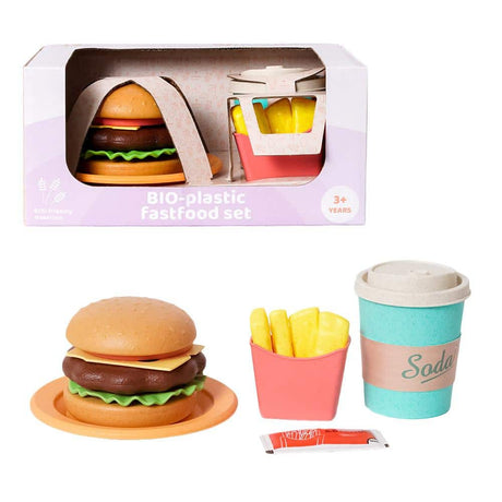Speelgoed top bioplastic fastfood set