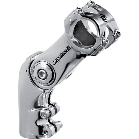 ERGOTEC STEM Octopus voraus 50 einstellbare Ø28.6 110 31,8 mm Silber