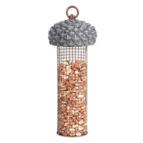 Esschert Design Best for Birds Eichelsilo für Nüsse