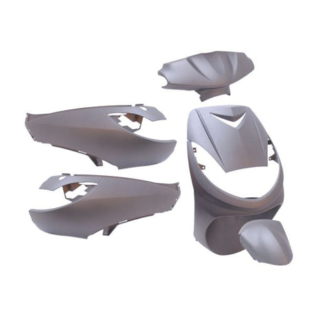 Kantenplatten-Set 6-teilig für Peugeot Vivacity bis Baujahr 2008 – mattgrau