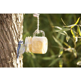 Esschert Design Vogelfutter Erdnussbutter im Glasgartenbecher 10x8x9cm
