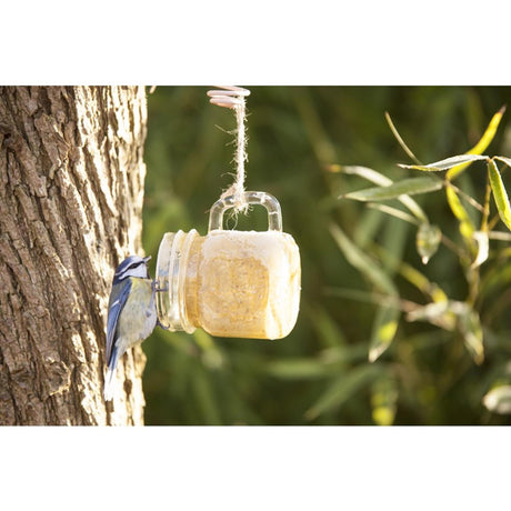 Esschert Design Vogelfutter Erdnussbutter im Becher