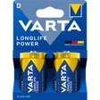 Varta Batterie Longlife Power – Hochenergiebatterie Mono 2-teilig Blis Longlife