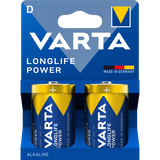 Varta Batterie Longlife Power – Hochenergiebatterie Mono 2-teilig Blis Longlife