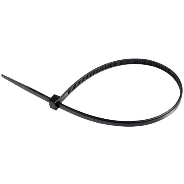 Tiewraps 370 x 4,8 mm (100 Stück) schwarz