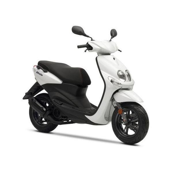 Kantenplatten-Set 9-teilig für Yamaha Neos – von 2008 bis 2011 – 2- und 4-Takt-Modell – glänzend weiß