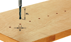 Festool accessoires hw s8 d5 30 z deuvelboor | 491066