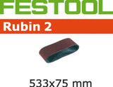 Festool Zubehör Schleifband L533x 75-P60 RU2 10 - 499156