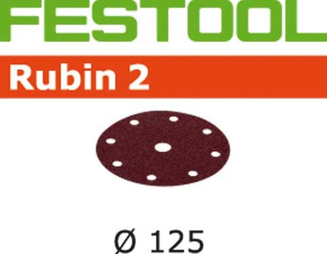 Festool Zubehör Schleifscheiben STF D125 8 P80 RU2 50 - 499095