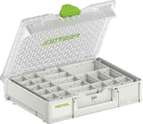 Festool Zubehör sys3 org m 89 Systainer Organizer | inklusive 22 Einlegetabletts – 204853