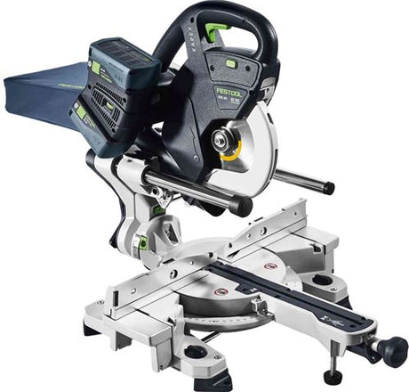 Festool ksc 60 eb 5.0 i-plus | Kapex Akku-Kappsäge 2x18V 216mm im Systainer (2x 5,0Ah Akku + Ladegerät) - 577954