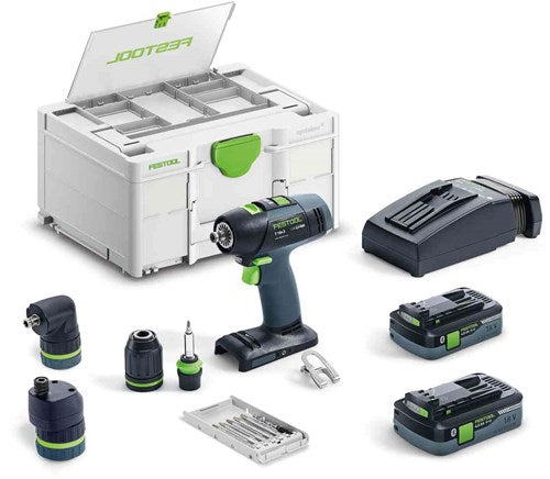 Festool Akku-Bohrschrauber T18+3 HPC 4.0 i-Set