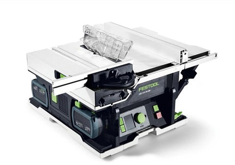 Festool csc sys 50 ebi-plus | Akku-Tischkreissäge 2x18V im Systainer (2x 5,0Ah Akku + TCL 6 Duo Schnellladegerät) - 577374