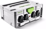 Festool Zubehör Festool sys-powerhub sys-ph 10 Meter Verlängerungskabel mit 5 Steckdosen im Systainer – 200231