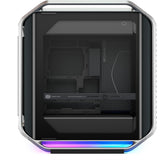 Cooler master cosmos alpha big tower behuizing (zwart zilver | 4x usb-a | 2x usb-c | rgb | tempered glass)