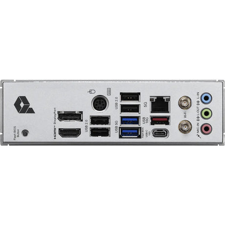 Msi pro z890-p wifi6e socket 1851 moederbord (zwart zilver, 5 gb-lan, wi-fi 6e, bt, sound, atx)