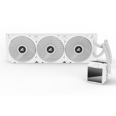 Sharkoon S60 ArGB Wasserkühlung (weiß, 4-Pin-PWM)
