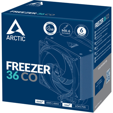 Arctic Freezer 36 Co CPU-Kühler (Aluminium, 4-Pin-PWM)