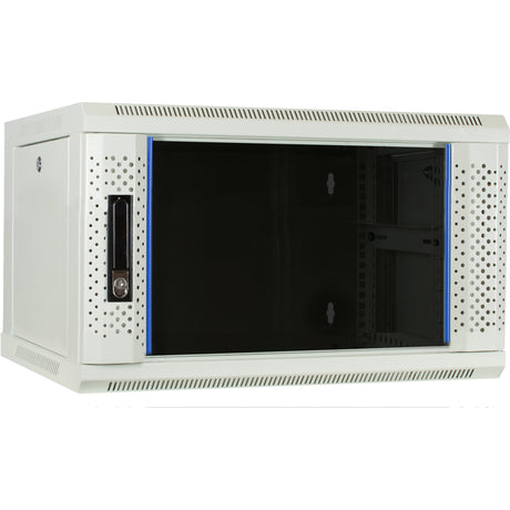 DSI DSI 6U Weißer Wandschrank mit Glastür DS6406W