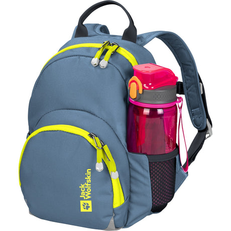 Jack Wolfskin Buttercup Rucksack (blau neongelb, 4,5 Liter)
