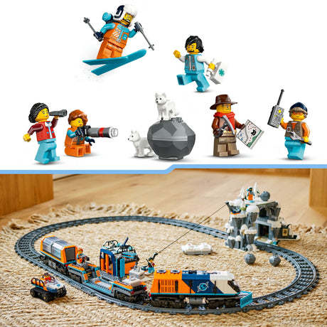 Lego City Forschungszug am Nordpol, Fahrzeugspielzeug – 60470
