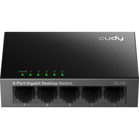 Cudy 5-Port-Gigabit-Desktop-Metall-Switch (schwarz)