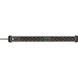Brennenstuhl Premium-Alu-Line-Sockel 12-mal
