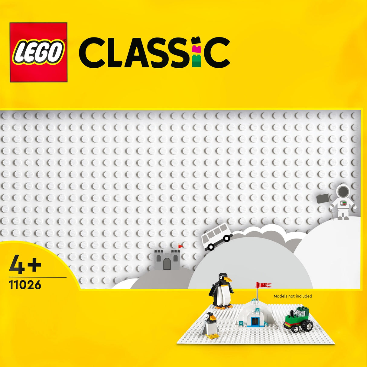 Lego Classic 11026 Weißer Bauplatte