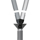 Wera Inbusschlüsselsatz 950 9 Sechskant-Plus 1 (Chrom, 9-teilig, 1,5 mm bis 10 mm)