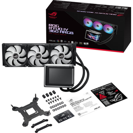 Asus rog ryuo iv 360 argb waterkoeling (zwart)