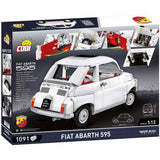 Cobi fiat abarth 595 constructiespeelgoed (schaal 1:12)