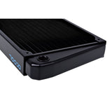Alphacool Nexxxos ST30 Vollkupfer X-Flow 420 mm Kühler (schwarz)