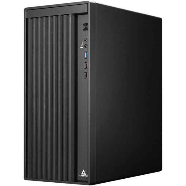 Chieftec uni bs-20b-op Mini-Tower-Gehäuse (schwarz | 3x USB-A | 1x USB-C)