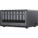 Ugreen nasync dxp8800 plus (grijs, wifi, 2x 10gbe, hdmi, thunderbolt 4 (40 gb s))