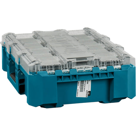 Makita Maktrak Organizer Medium P-91045 Werkzeugkasten (Blau Schwarz)